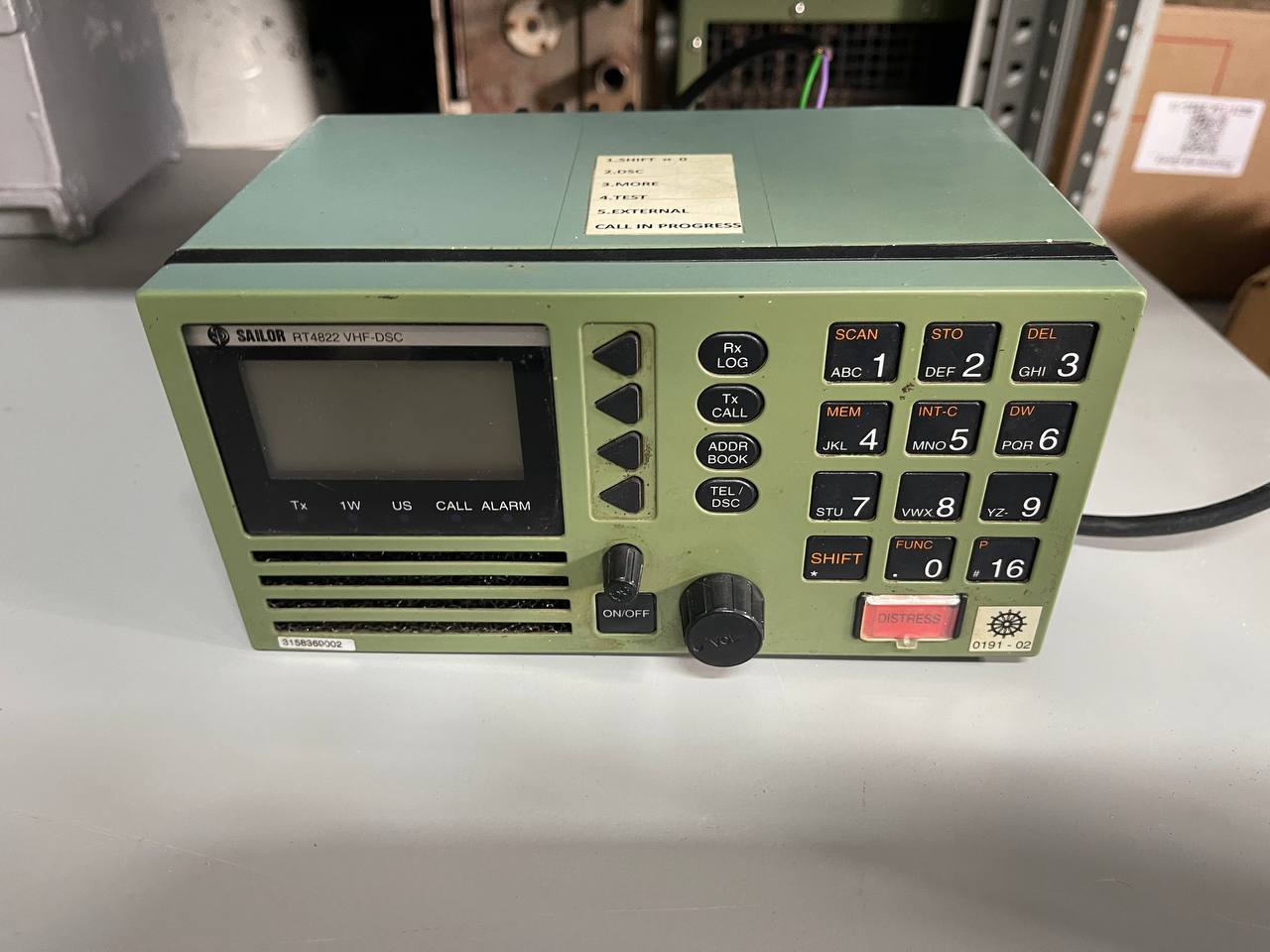 Радиостанция Sailor RT4822 s.n 3158360002 б.у рабочее