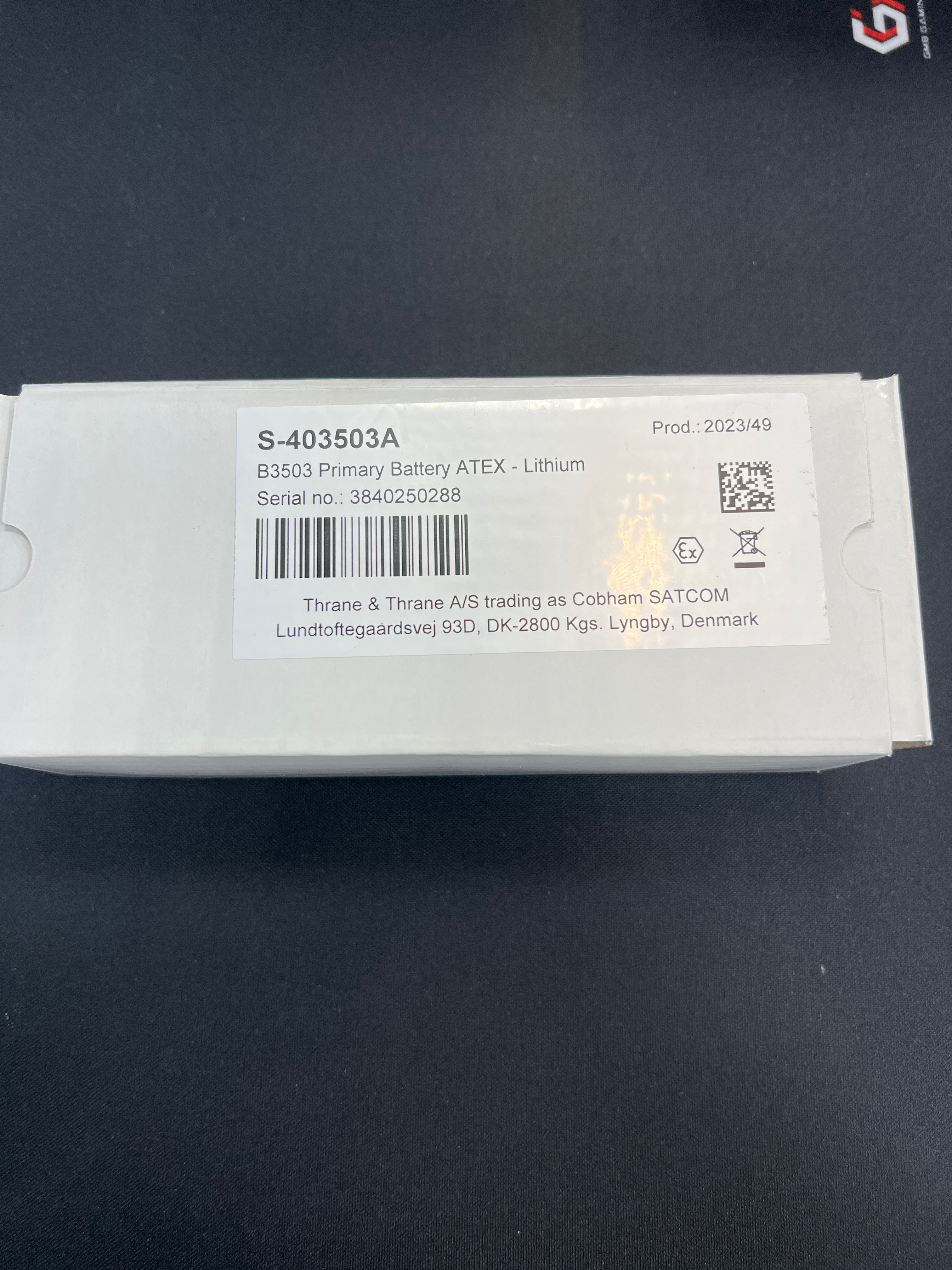 Батарейка B3503 S-403503A Primary Lithium Battery ATEX