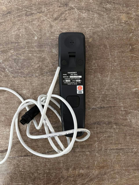 Трубка Furuno HS-2003 s.n 026216 б.у рабочее