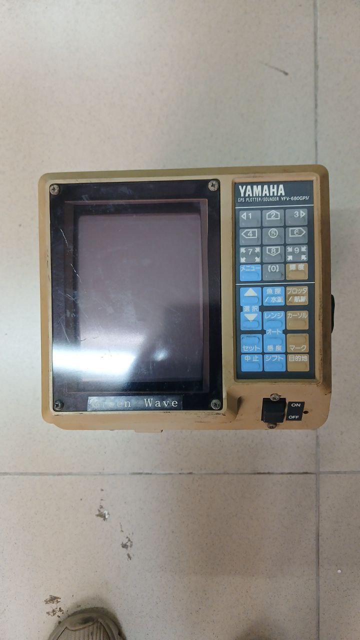 Эхолот Yamaha YFV-680GPIV, s.n 1612256, б.у, на проверку