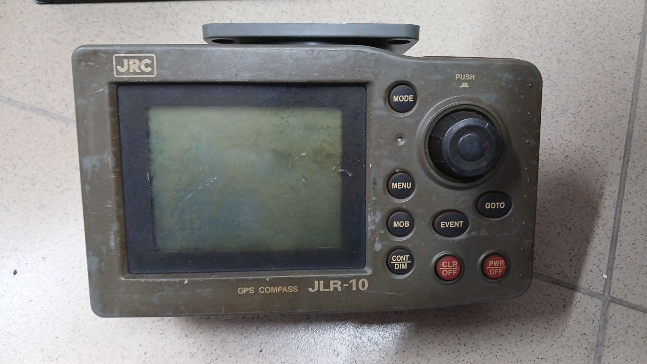 GPS Приёмник JRC JLR-10, s.n ВЛД-676755, б.у, на проверку