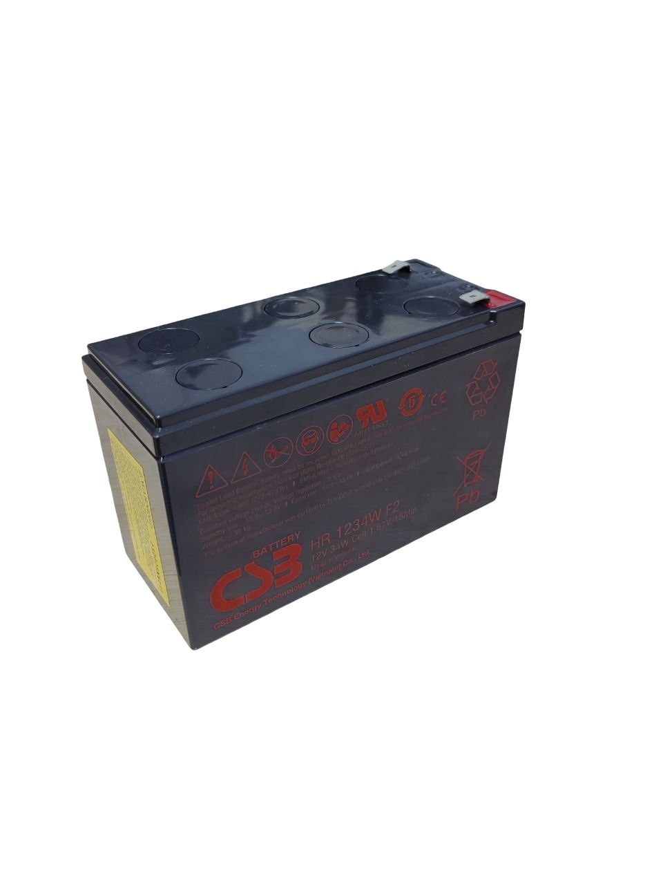 CSB Аккумулятор для ИБП HR1234W F2 УТ-00000117