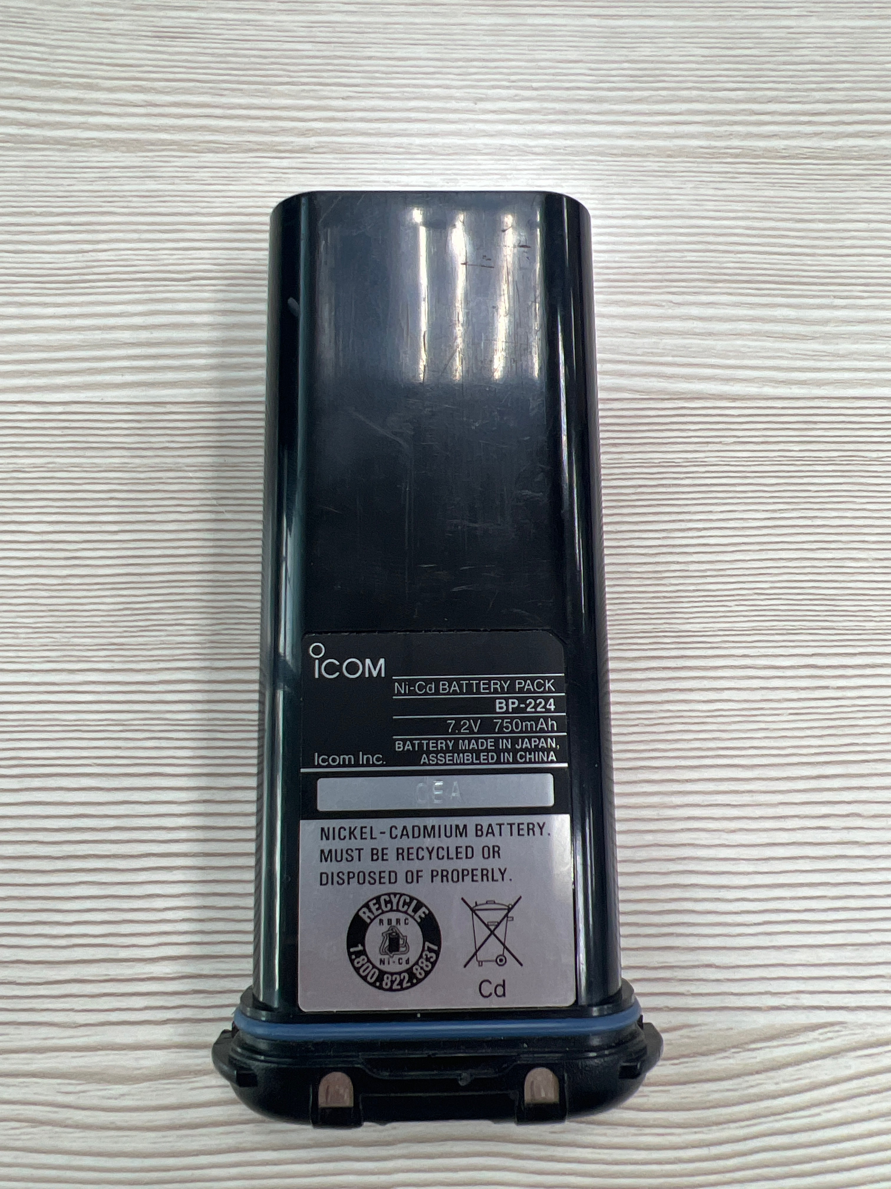 Аккумулятор ICOM BP-224, б.у рабочий