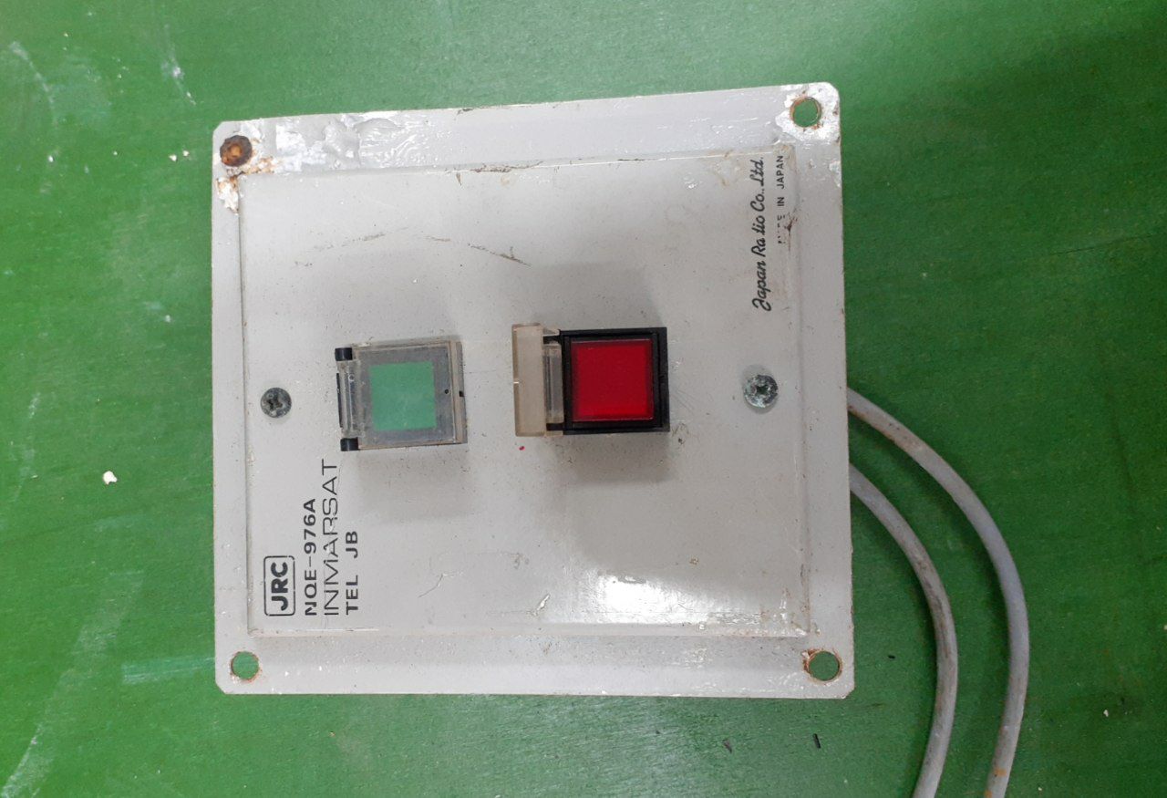 Кнопка ССОО Inmarsat-C JRC NQE-976A, s.n ВЛД-115735, б.у, на проверку