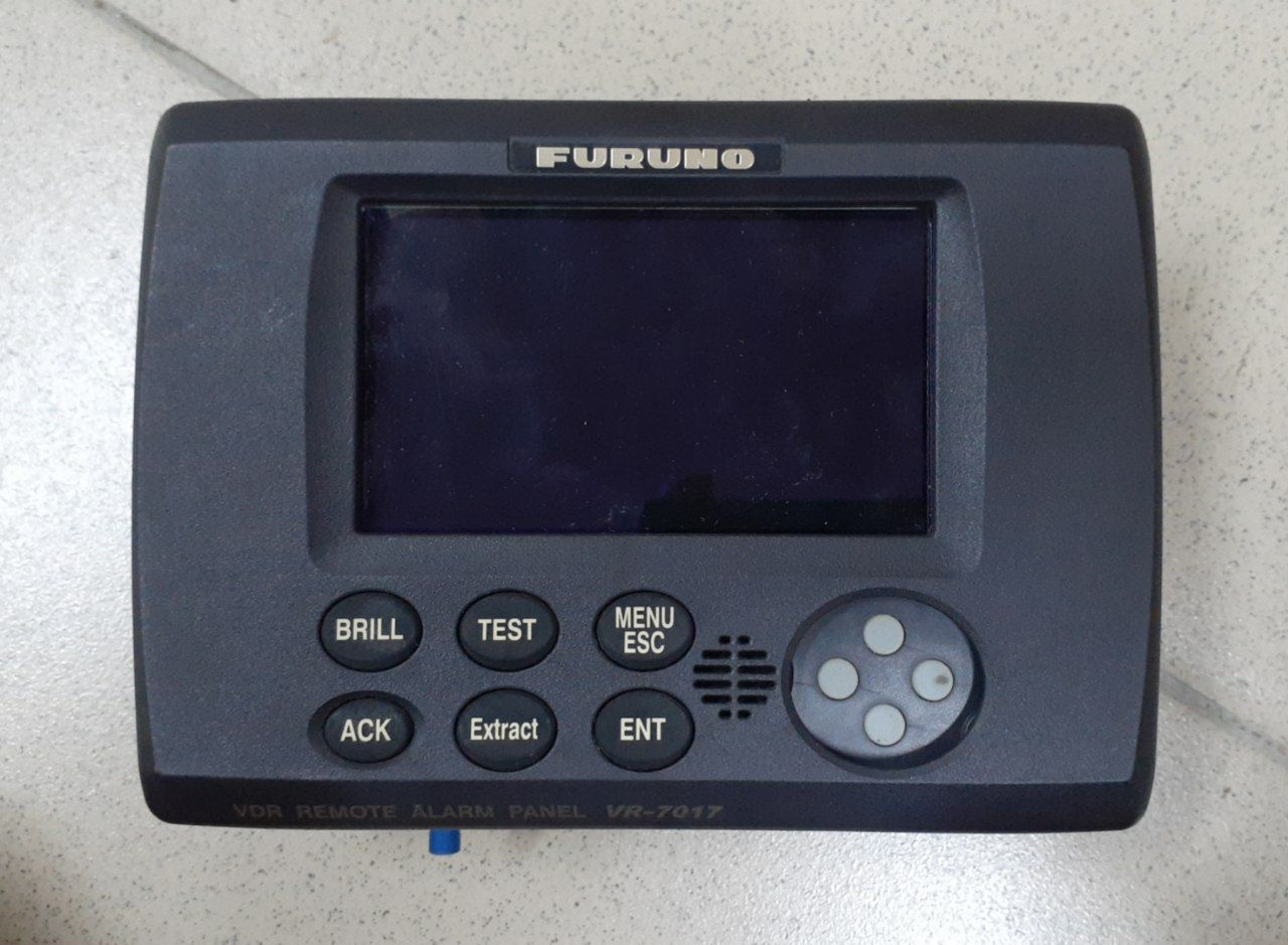 Панель управления черного ящика Furuno VR-7017, s.n 201100, б.у, на проверку