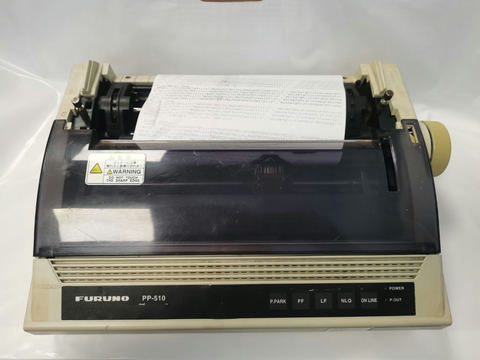 Принтер Furuno PP-510 s/n 0117301, б/у, рабочее