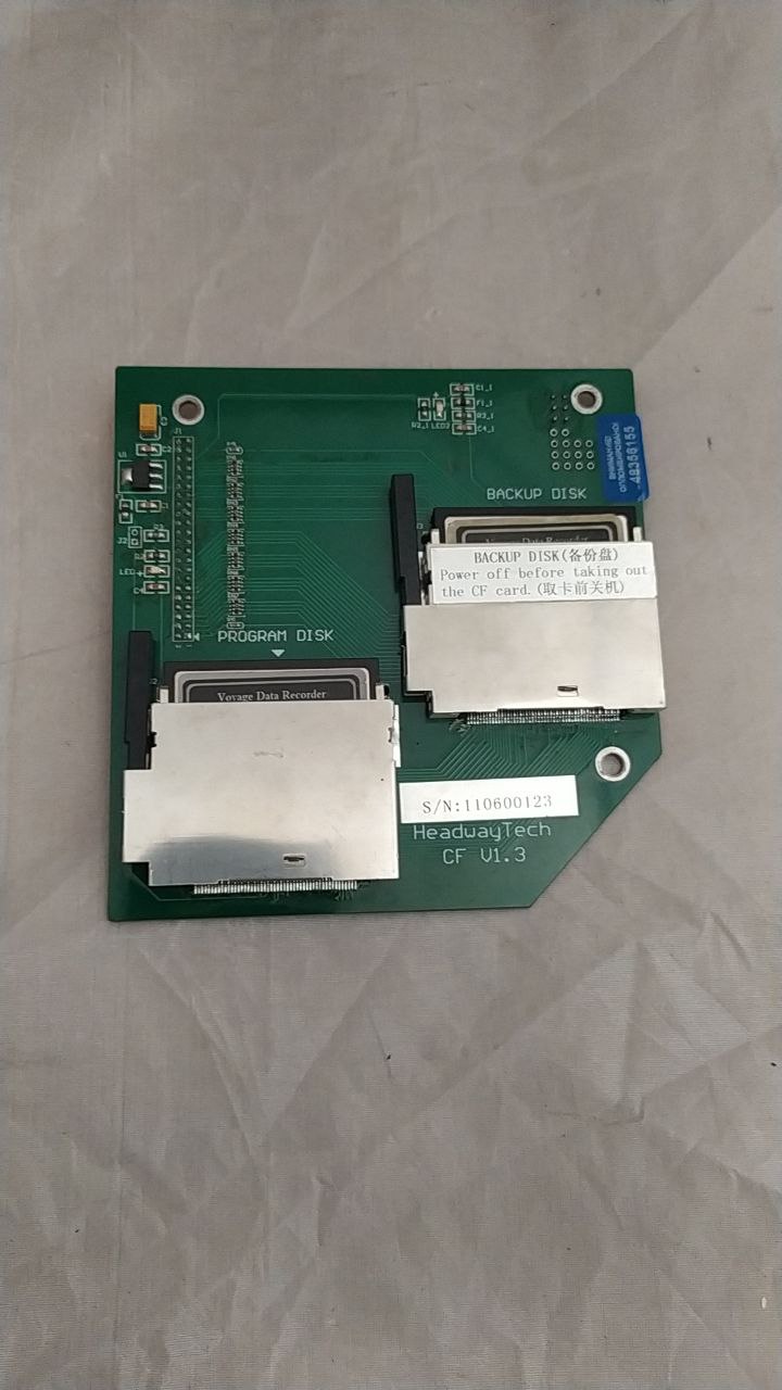 Плата для черного ящика VDR headway Marine (23102014,110600120) б.у. s.n 110600123 на проверку