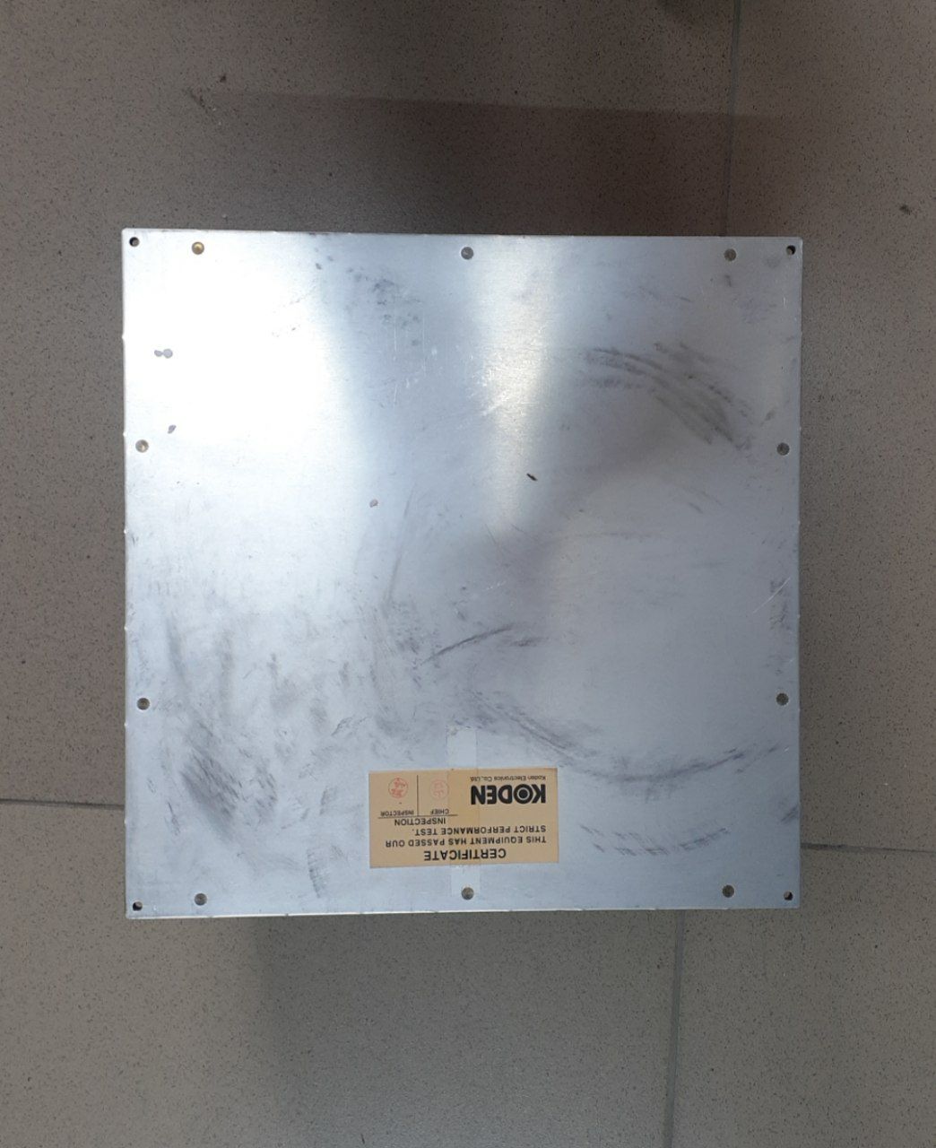 Блок процессора Koden MDC-7010/7020/7060, s.n 10830384, б.у, рабочее