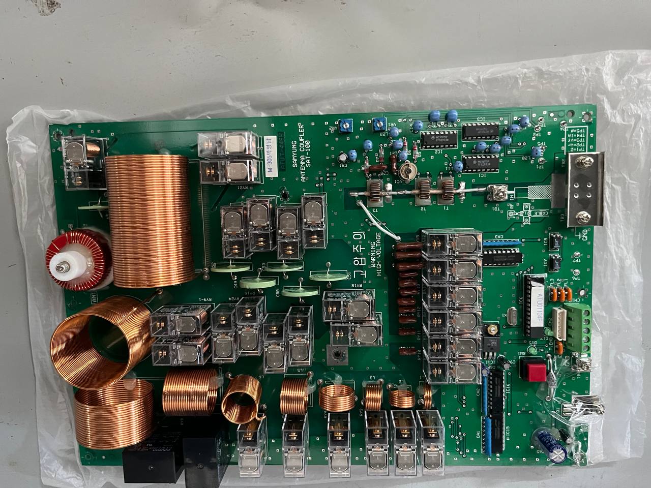 Плата АСУ Samyung SAT-100 s.n РНД-245076 б.у рабочее