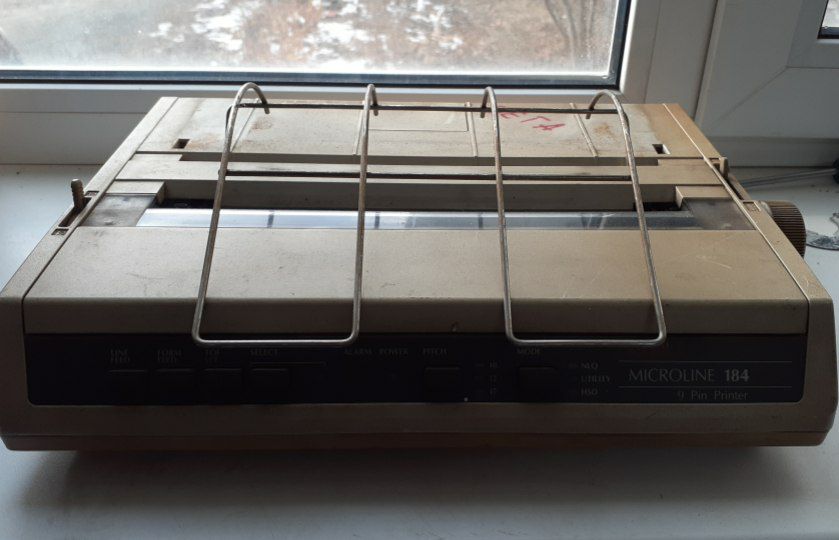 Принтер OKI Microline 184T, s.n 310A1003962, б.у, на проверку