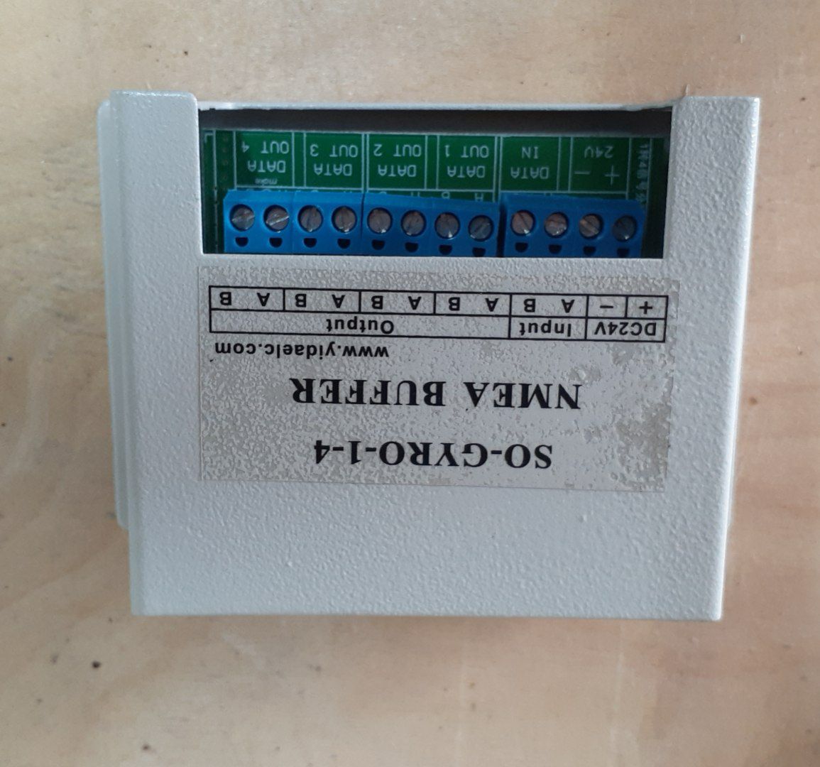 Конвертер NMEA SO-Gyro-1-4, s.n ВЛД-541412, б.у, на проверку