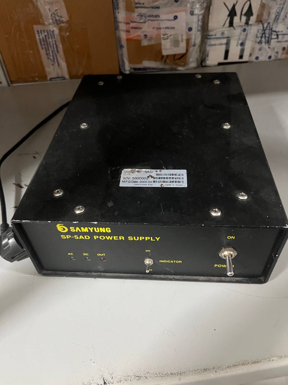 Блок питания Samyung SP-5AD s.n 5300002 б.у рабочее
