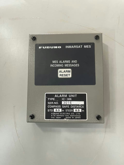 Блок аварийной сигнализации Furuno IC-306 s.n 3016 б.у на проверку