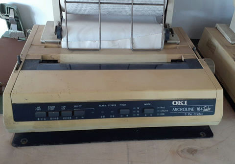 Принтер OKI Microline 184T, s.n 902A0048009, б.у, на проверку
