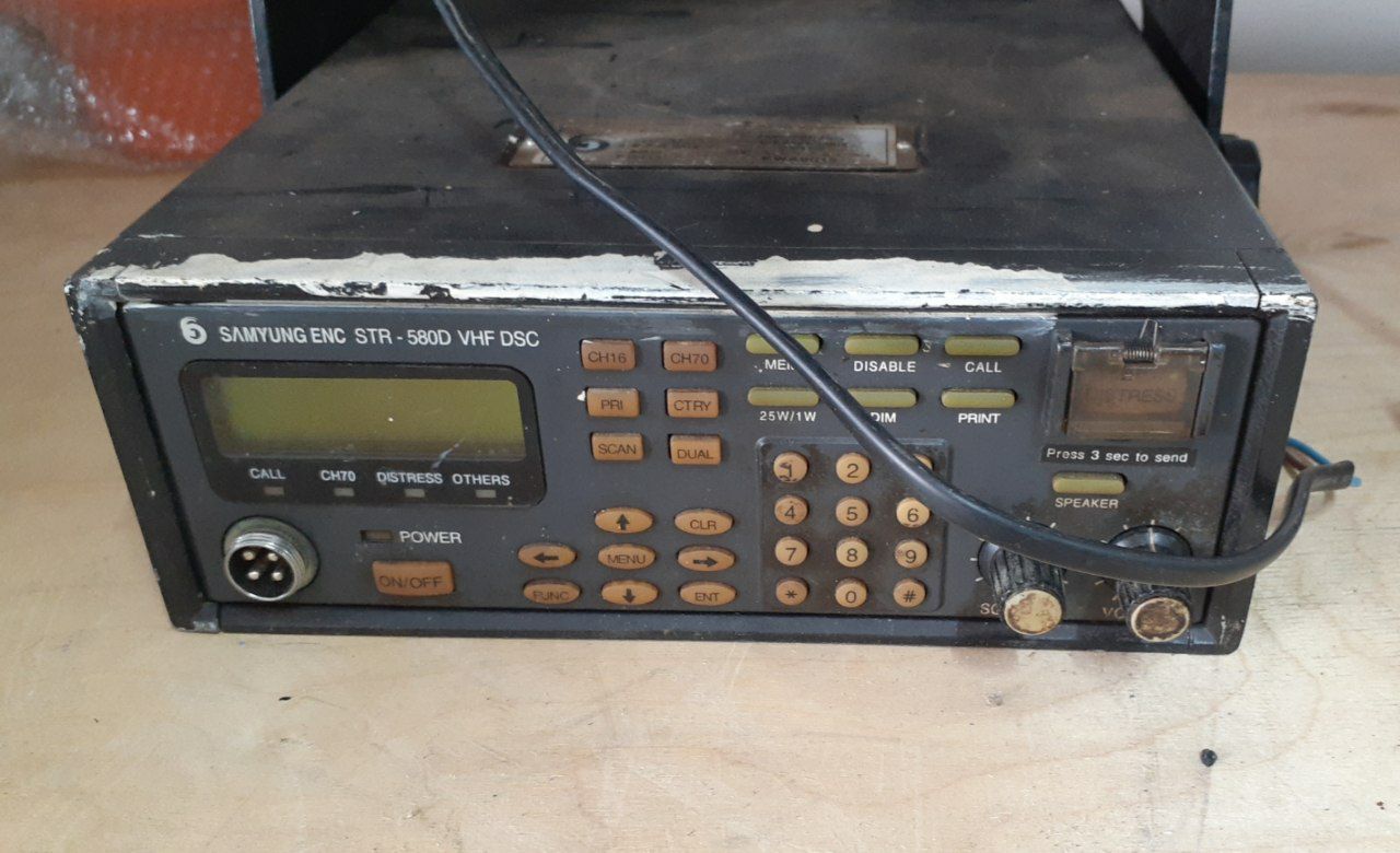 УКВ радиостанция Samyung  STR-580D, s.n EWA0016, б.у, на проверку