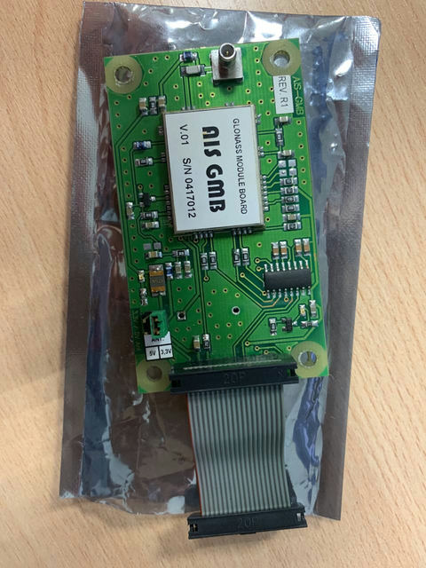 Плата Glonass module board AIS GMB s/n 0417012 б.у рабочее