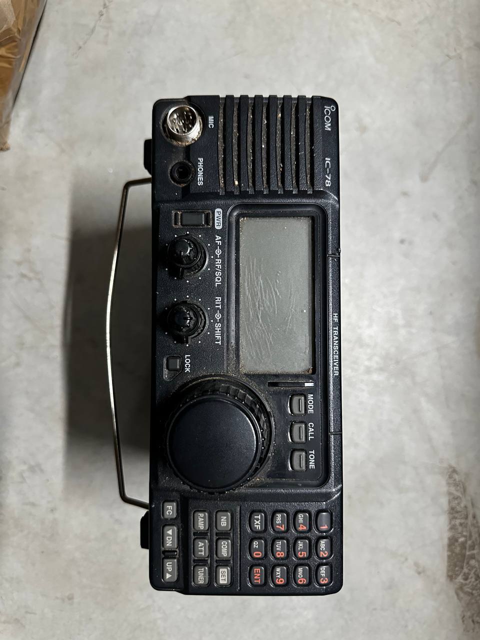 Радиостанция ICOM IC-78 s.n 0118888 б.у рабочее