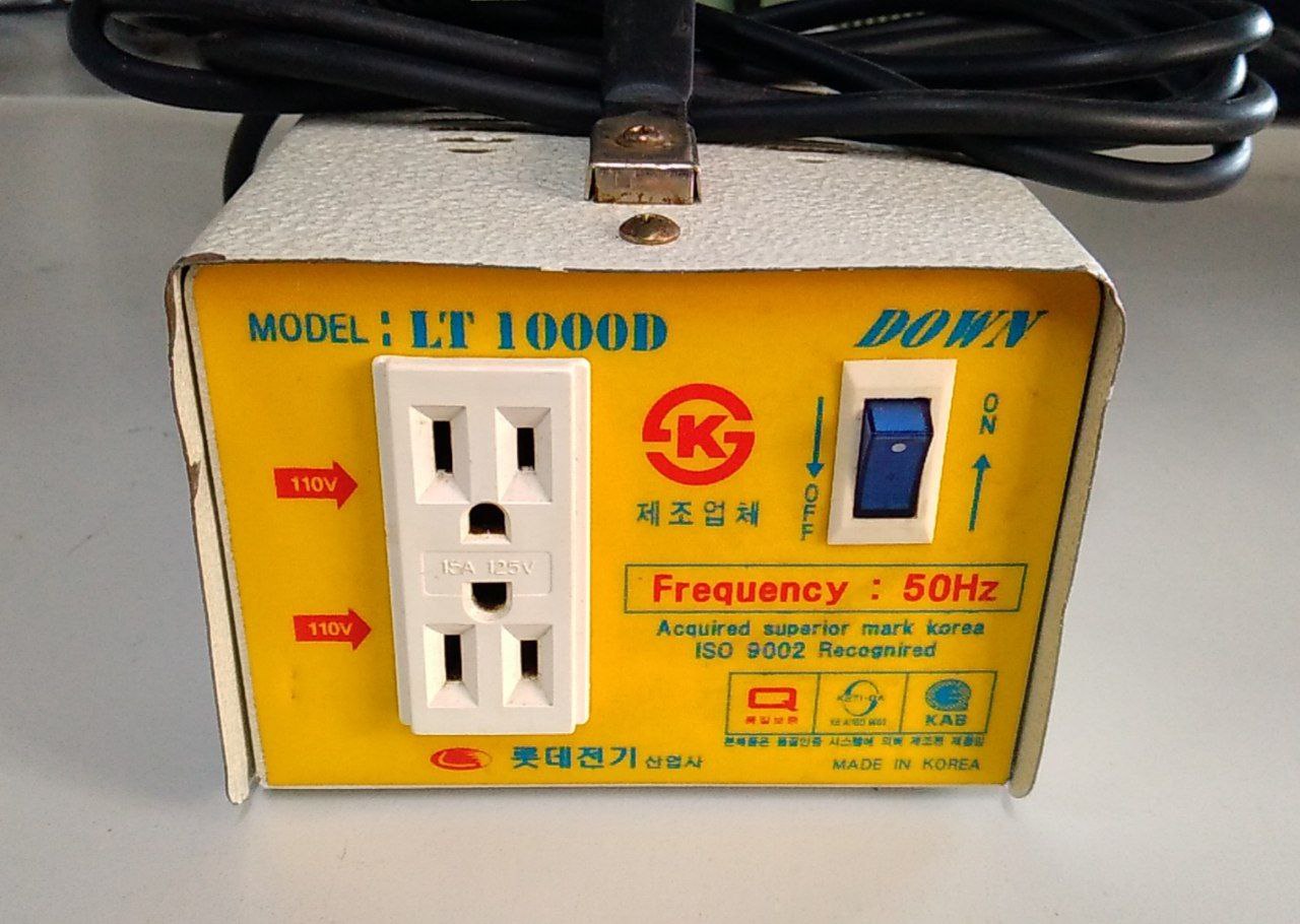 Трансформатор Hanil Electronics System LT 1000D, s.n ВЛД-548455, б.у, на проверку