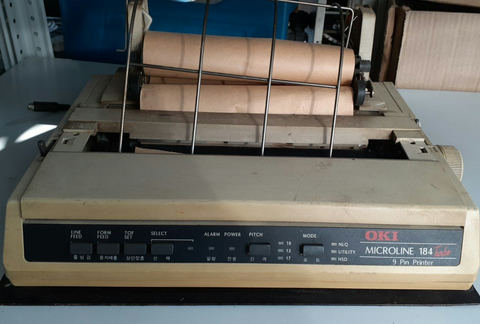 Принтер OKI Microline 184T, s.n 0042954, б.у, на проверку