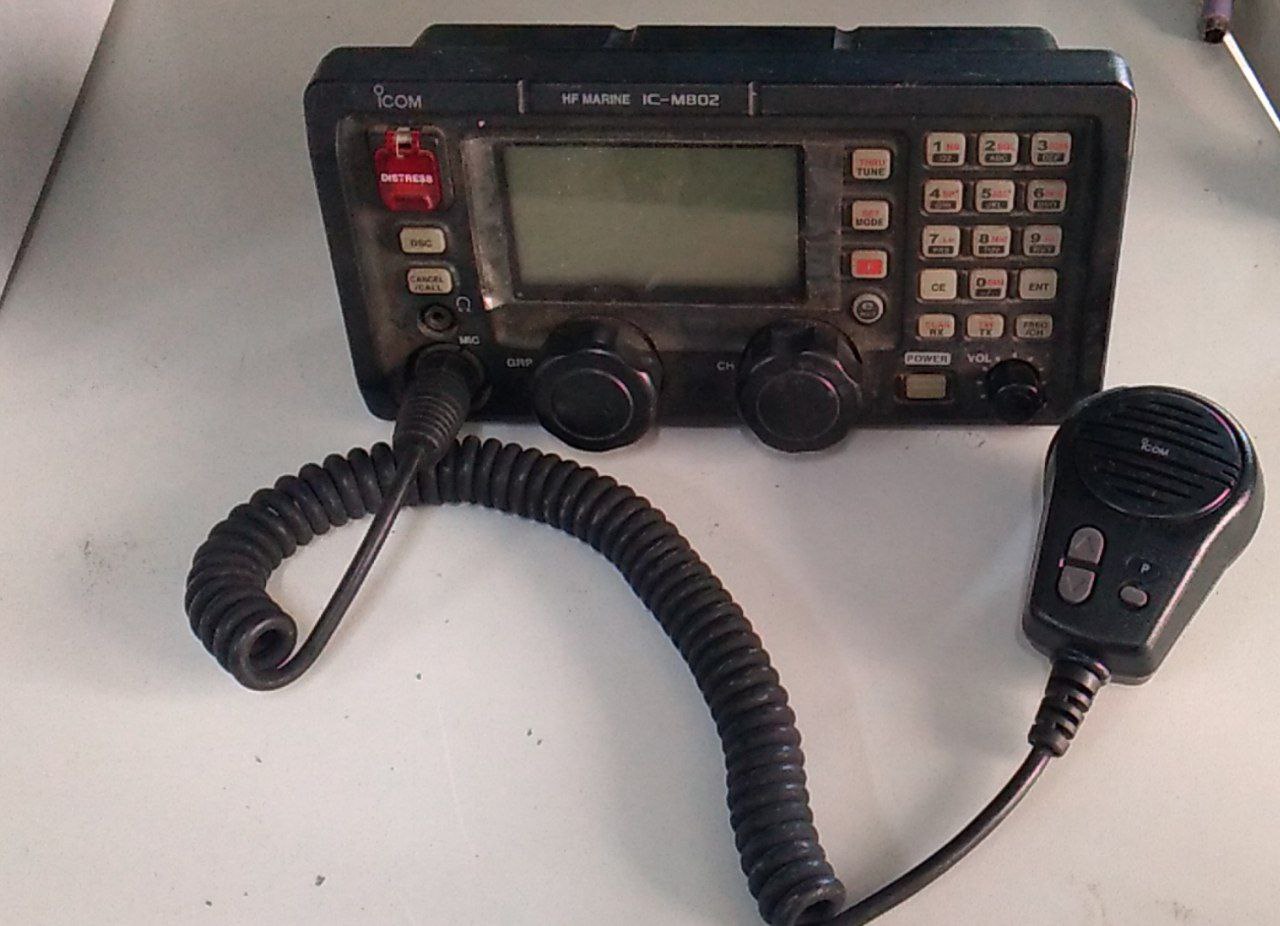 Панель управления Icom IC-M802, s.n ВЛД-254544, б.у, на проверку