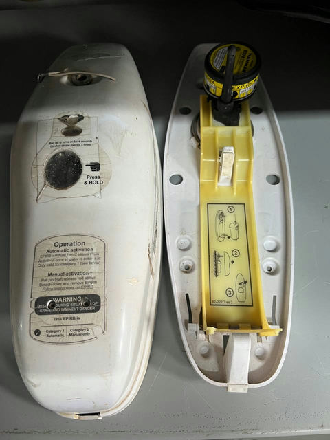 АРБ McMurdo 406 Epirb s.n 81-2213 б.у на проверку