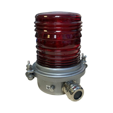 Фонарь круговой красный СОФ-901-07 s.n 155, б.у, рабочее