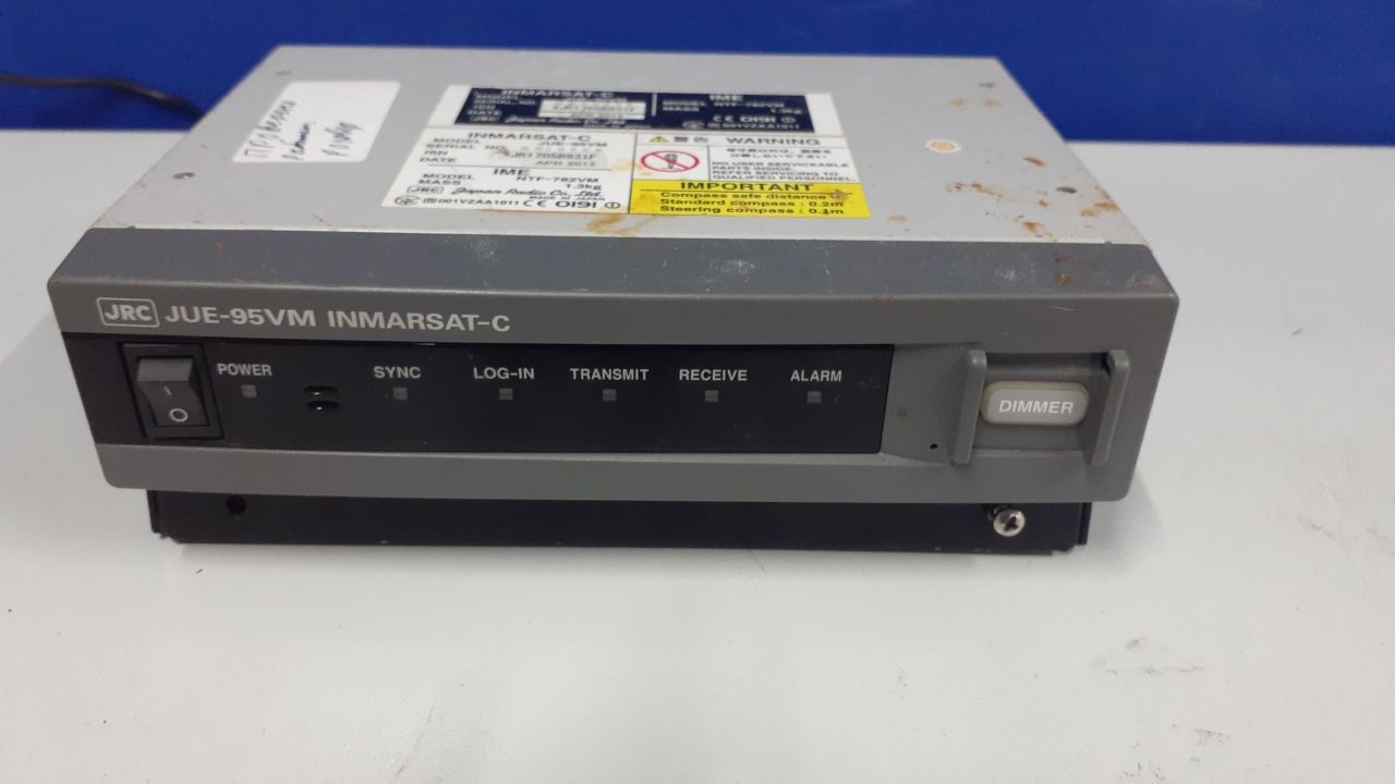 Приемопередатчик INMARSAT-C JRC Jue-95vm, s.n GR20808, б.у, рабочее