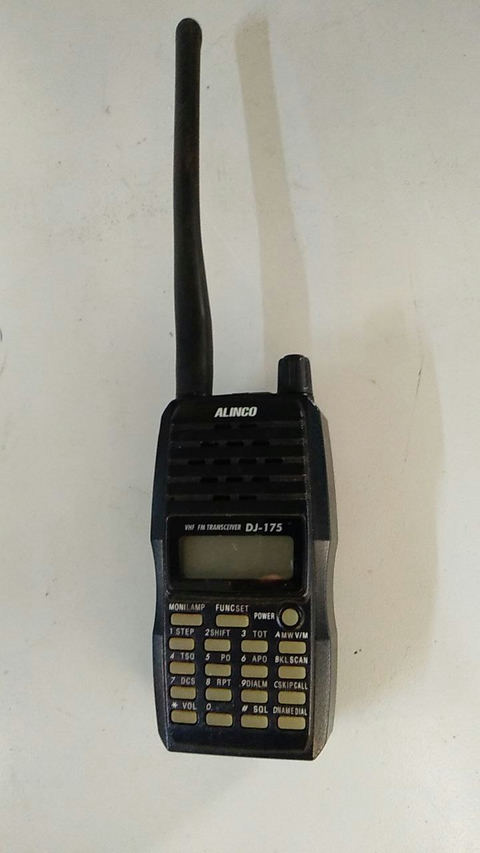 УКВ радиостанция Alinco DJ-175, s.n M791868, б.у, на проверку