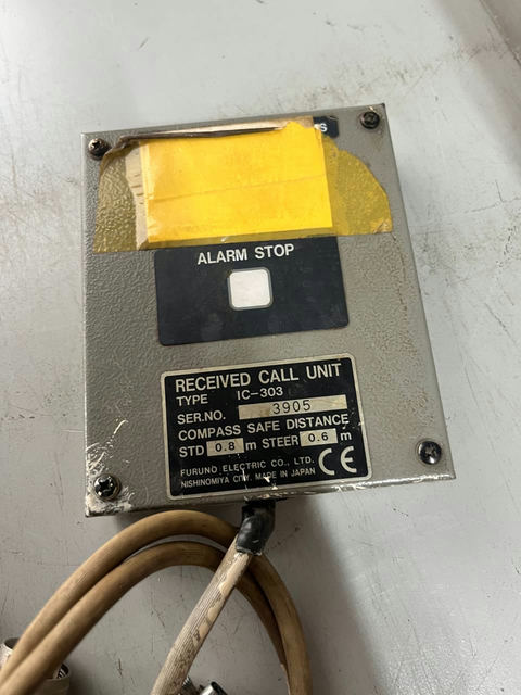 блок принятого вызова Furuno IC-303 s.n 3905 б.у на проверку