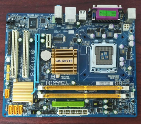 Материнская плата радара Vision Master GA-G31M-ES2L. s.n 9G5002 00883, б.у, рабочее