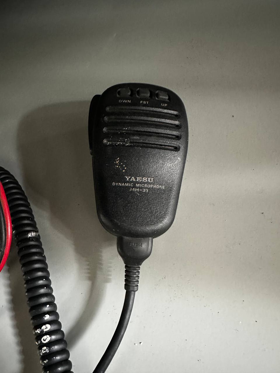 Тангента YAESU MH-34, s.n РНД 586494 на проверку 