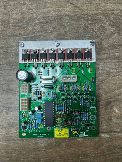 Плата X-Band DC Motor Drive rev. B s.n 18760 б.у рабочее