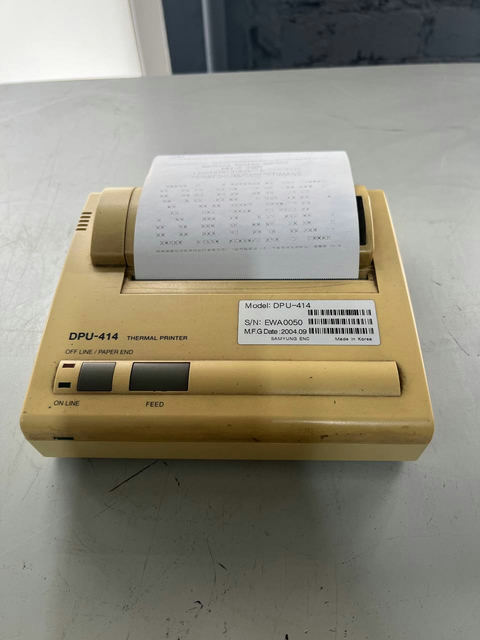 Принтер DPU-414 s.n EWA0050 б.у рабочее